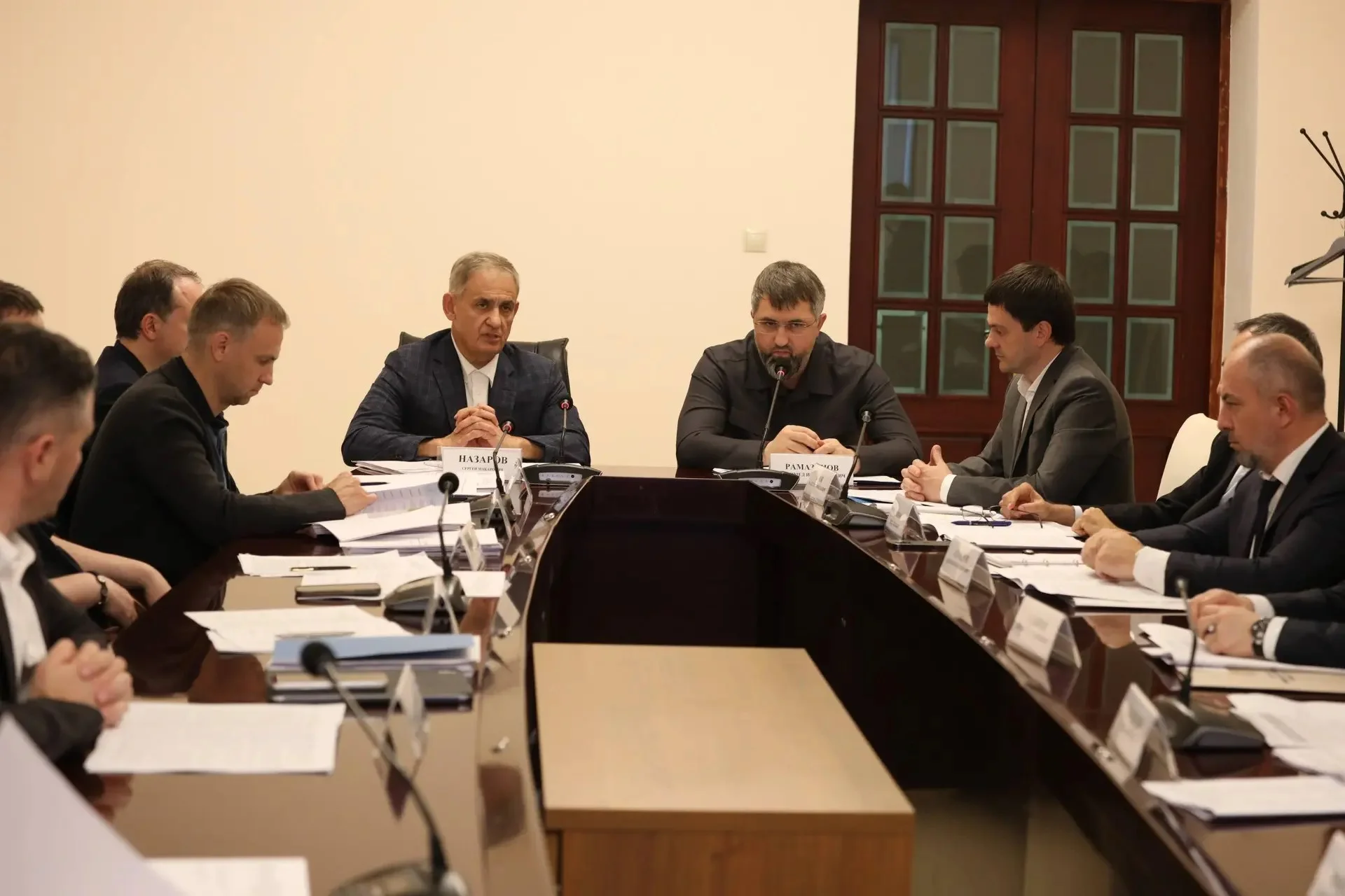 Назаров и Рамазанов обсудили развитие инфраструктуры и ЖКХ Дагестана