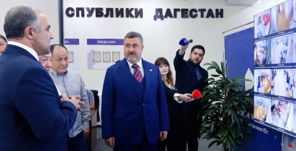 Фёдор Щукин посетил Центр общественного наблюдения в Махачкале