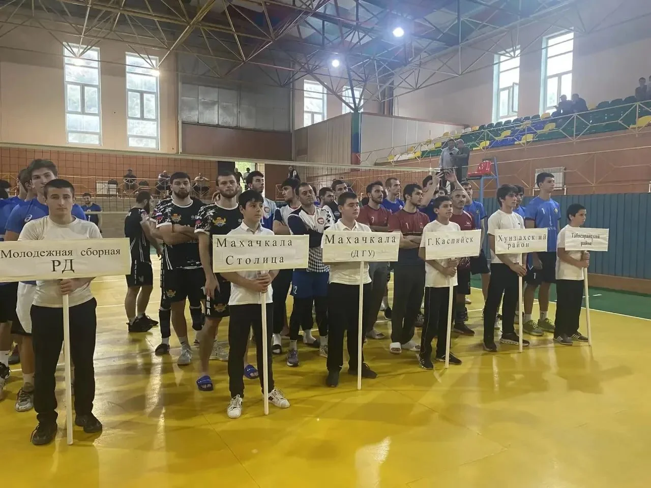 В Табасаранском районе стартовал Кубок Дагестана по волейболу