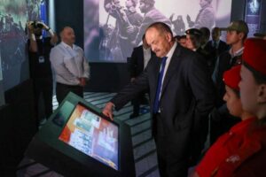 В Махачкале открылась интерактивная выставка "Битва за Кавказ"