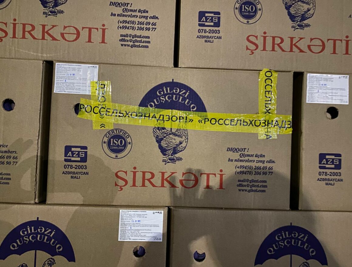 В Дагестан ввезли третью партию яиц из Азербайджана