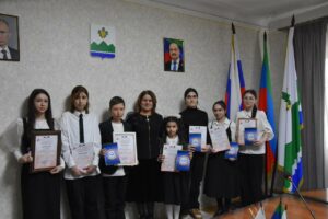 В Дербентском районе состоялась встреча с победителями Всероссийского конкурса «Науки юношей питают»