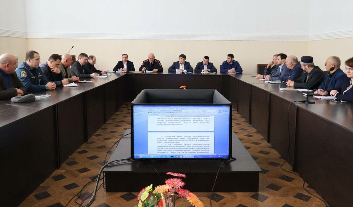 В Табасаранском районе состоялось заседание антитеррористической комиссии
