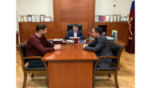 Магомед Курбанов встретился с бойцом СВО Мурадом Султановым