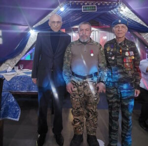 Боец батальона "Каспий" приехал на побывку в Дагестан