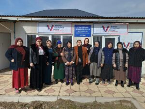 В Табасаранском районе многодетные матери участников СВО  проголосовали на выборах