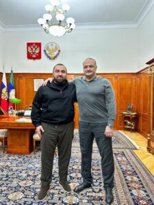 Сергей Меликов принял у себя Султана Хамзаева