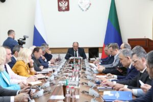 В правительстве РД прошло заседание по проблеме вывоза коммунальных отходов
