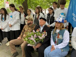 В честь ветерана Великой Отечественной войны состоялся парад