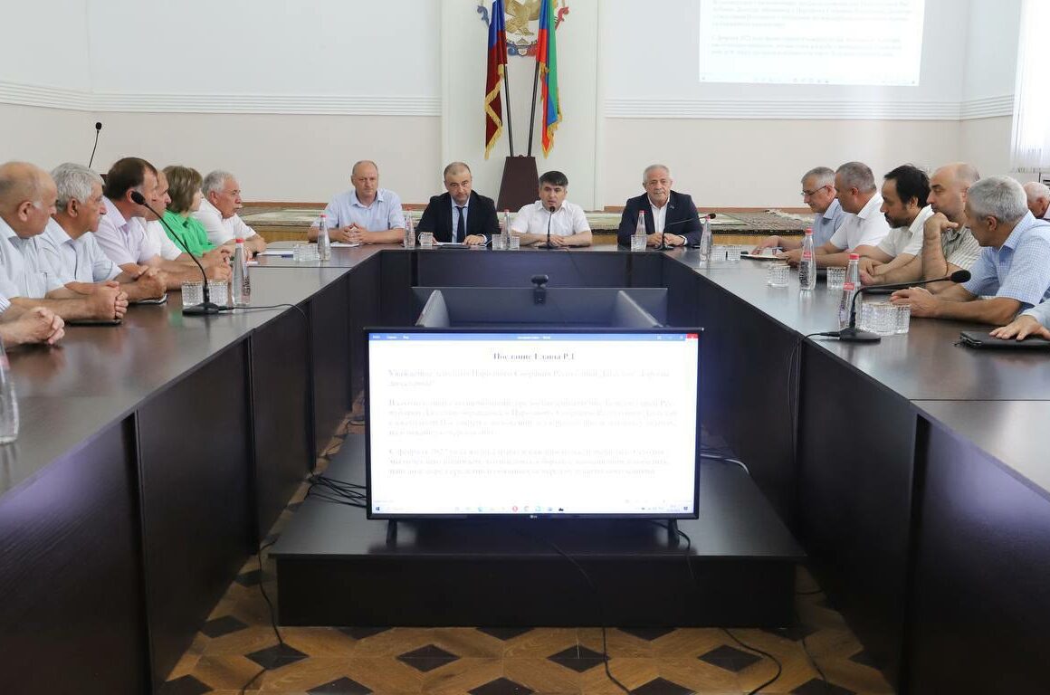 В Табасаранском районе обсудили послание главы Дагестана