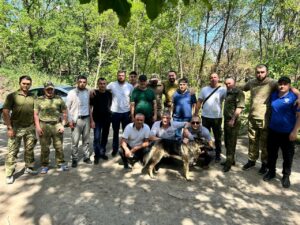 Табасаранская делегация поддержала земляков в зоне боевых действий