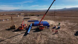 В Дагестане продолжается строительство водовода