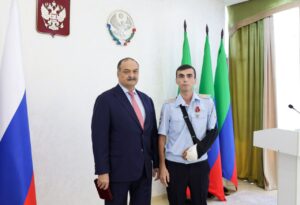 Полицейский из Дагестана награжден орденом Мужества
