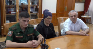 Глава Дагестана встретился с героем СВО Мухаммадом Магамедовым