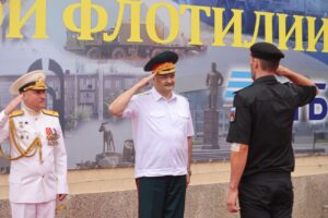 В Каспийске отметили День Военно-морского флота России