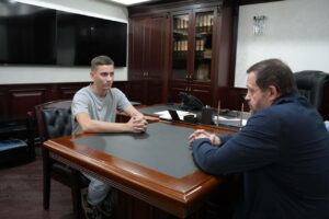 Дагестанец отправляется на СВО из Хасавюрта