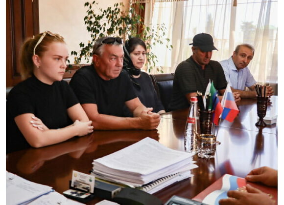 В Дербентском районе наградили посмертно бойцов