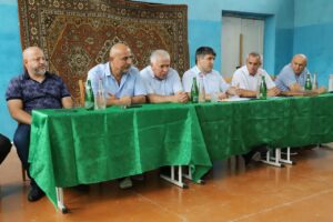 Магомед Курбанов встретился с активом Бурганкентского сельсовета