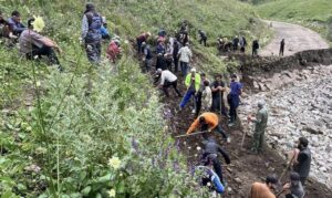 Дожди разрушили мосты и дороги в Агульском районе
