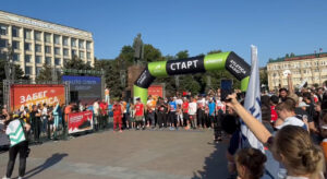 В Махачкале прошел фестиваль бега «Atletica забег»