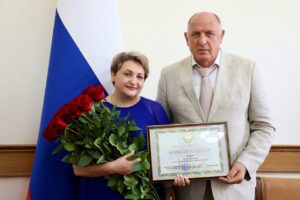 Татьяну Беляеву наградили почетной грамотой Правительства Республики Дагестан