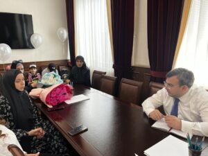 Магомедзагид Кихасуров обсудил с вдовами участников СВО актуальные вопросы социального характера