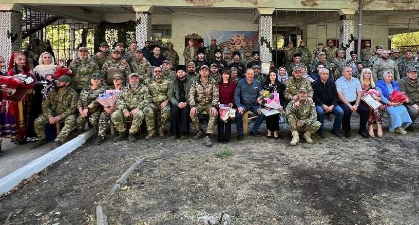 Дагестанская делегация поддержала бойцов "Каспия" в зоне СВО