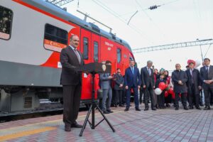 В Дагестане запускают новый комфортабельный электропоезд