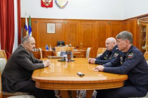Сергей Меликов обсудил с главным судебным приставом России работу службы в Дагестане