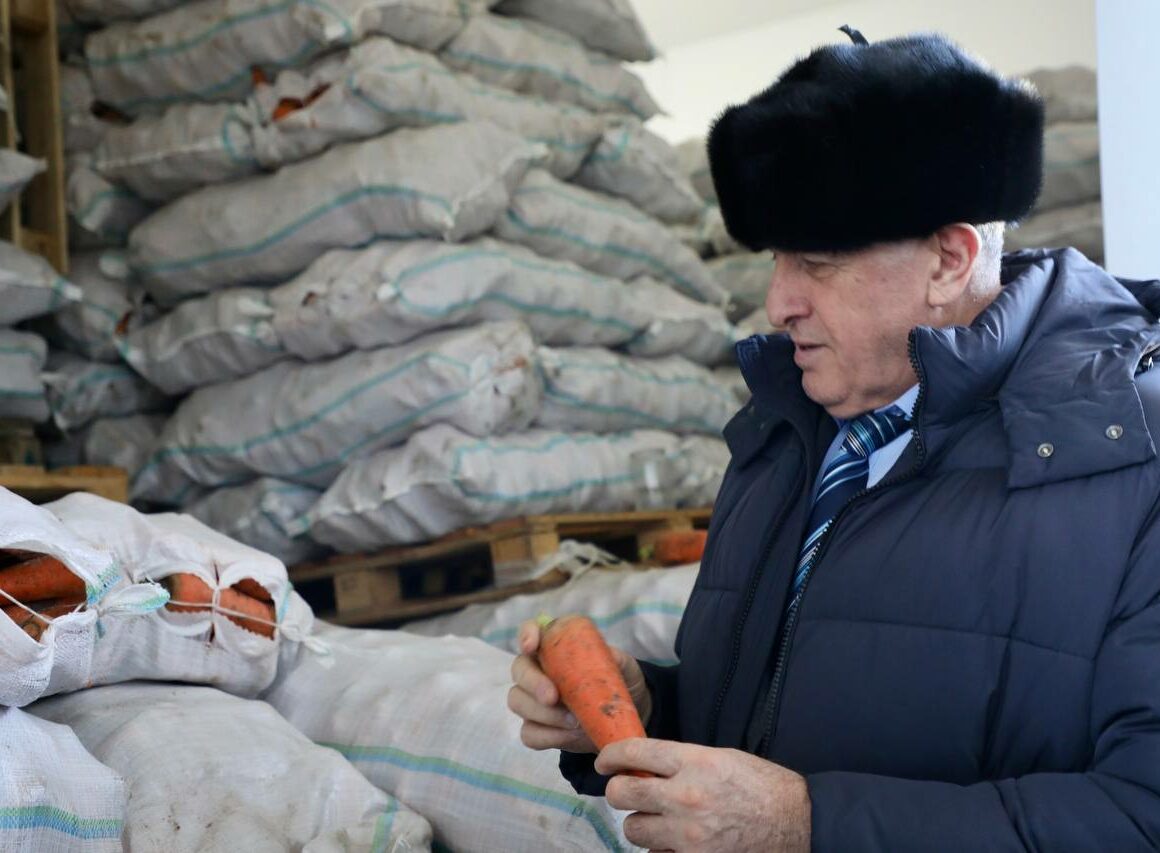 Овощехранилище на 1,5 тыс. тонн запустили в Левашинском районе