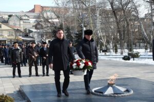 Память защитников Отечества почтили в Махачкале