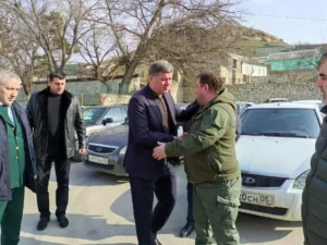 Бойцу СВО Саламу Абдуллаеву передали автомобиль