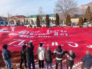 «Знамя Победы» прошло в Хивском районе