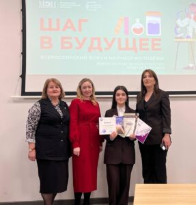 Алина Караханова победила во всероссийском форуме «Шаг в будущее»
