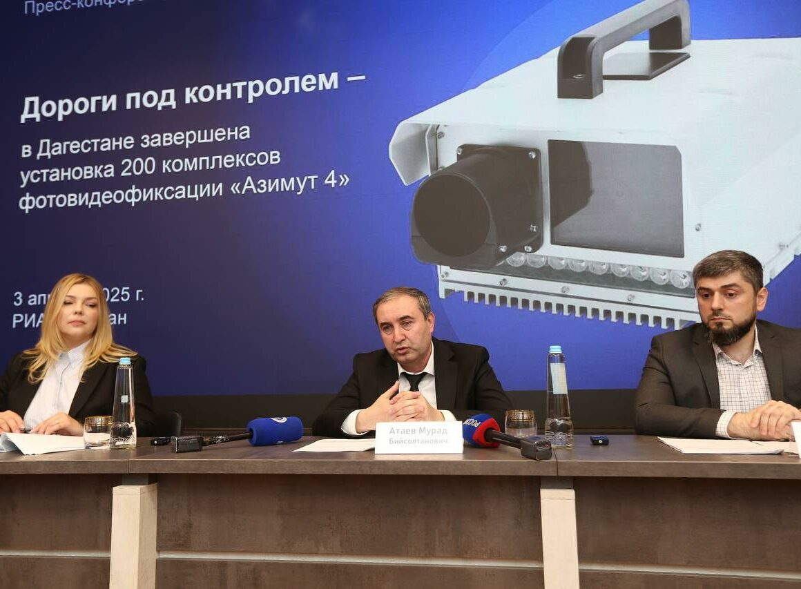В Дагестане появились 200 новых комплексов фотовидеофиксации