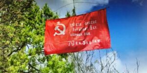 Добровольческий батальон «Каспий» поднял «Знамя Победы»