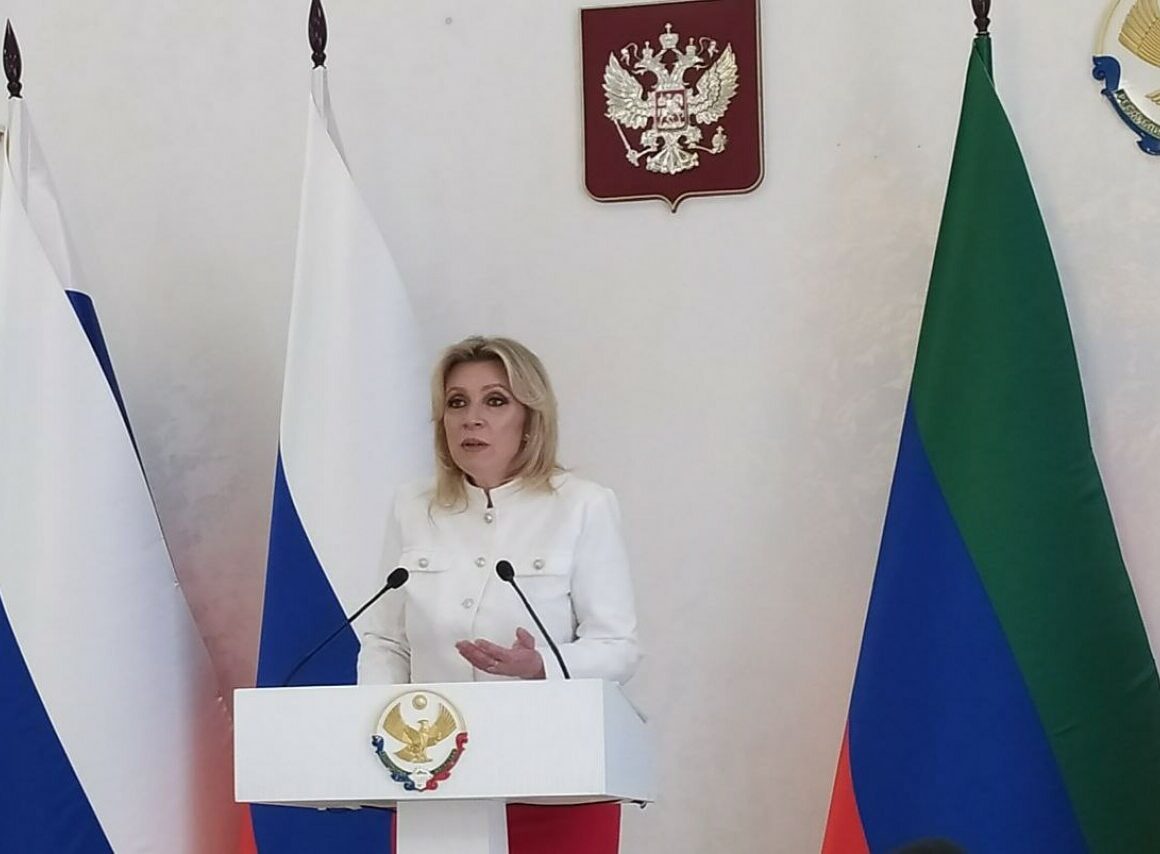 Мария Захарова выступила в Махачкале на тему международной политики