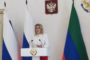 Мария Захарова выступила в Махачкале на тему международной политики