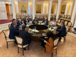 Дагестанская делегация с рабочим визитом отправилась в Баку