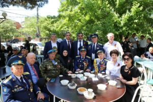 Патриотическая акция «Военно-полевая кухня» прошла в Махачкале