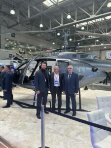 Международную выставку вертолетной индустрии и БАС посетил Ризван Газимагомедов