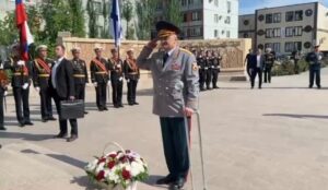 В Каспийске открыли Аллею, посвященную Героям СВО