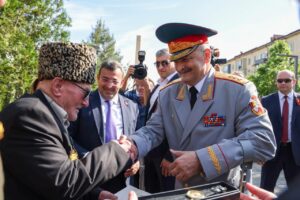 Ветерана войны Мусу Багаудинова наградили орденом Почёта Республики Дагестан