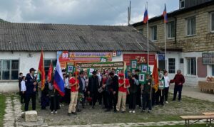В школе Хивского района прошла акция памяти погибших в ВОВ
