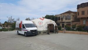 В Дербенте открыт мобильный пункт отбора на военную службу по контракту