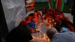 Акция-митинг «Свеча Памяти» прошла в Ахтынском районе