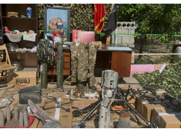 В музей Кизляра переданы военные трофеи из зоны СВО