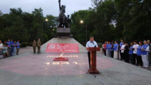 В Кизляре прошла акция памяти в преддверии Дня памяти и скорби