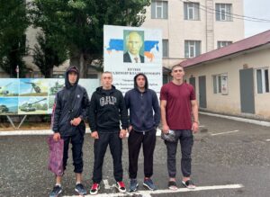 Новобранцы из Чародинского района отправились на срочную службу