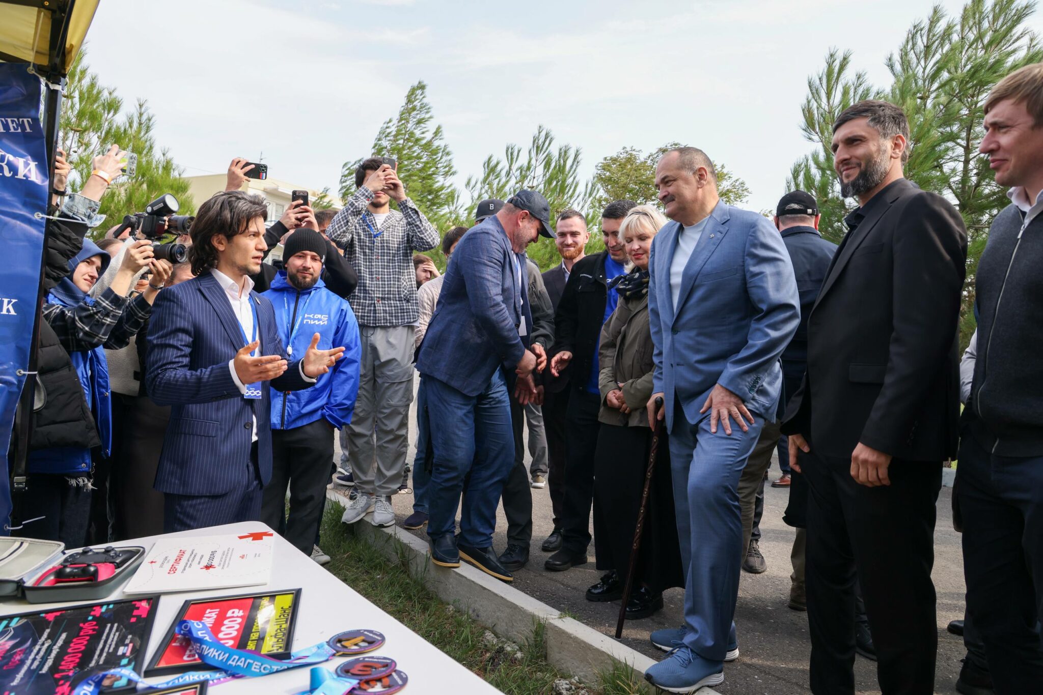 Сергей Меликов посетил образовательный форум "Каспий"